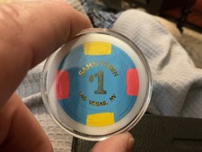 Sam s Town Las Vegas 1 Casino Chip Gaming Token Collectible