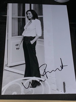 Ulrike Frank Model 20x30 Format Autogramm Autograph -Signiert Signed-