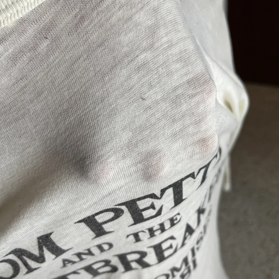 Camiseta De Colección 1981 Tom Petty and the Heart Breakers M/Lg Hard Promises Tour 81 Foto 3 de 4