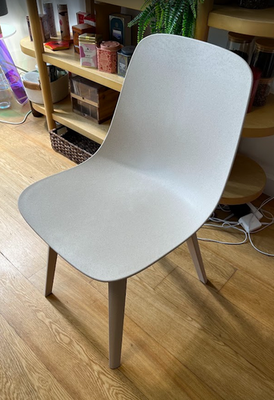 IKEA ODGER Chairs (3) - Beige - Excellent Used Condition - Pick Up