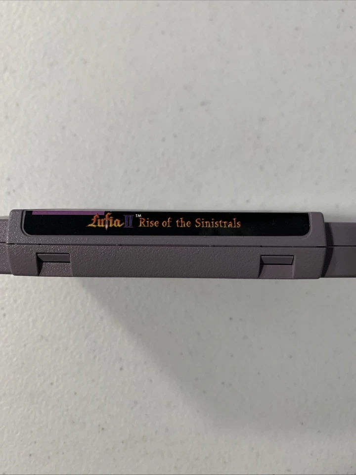Lufia II 2: Rise of the Sinistrals (Super Nintendo, 1996) SNES Auténtico Probado Foto 3 de 4