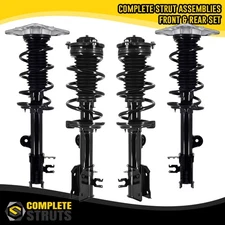 Front & Rear Complete Struts & Spring Assemblies for 2017-2021 Jeep Compass AWD