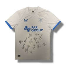 Squad Signed PRESTON NORTH END 2024/25 Football Shirt Memorabilia - COA