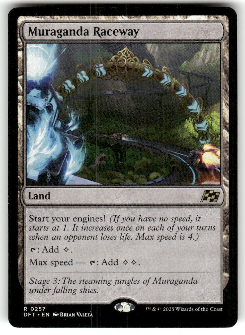 Muraganda Raceway 257 Rare Aetherdrift Magic: The Gathering Near Mint