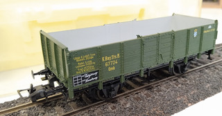 HO TRIX WAGON TOMBEREAU ESSIEUX A RAYONS K BAY REF 3631 NO ROCO