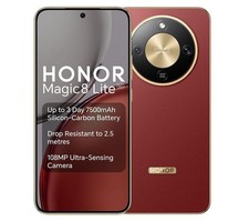 HONOR Magic8 Lite 5G 512GB - Reddish Brown - Unlocked Smartphone