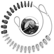 Nut & Bolt Thread Checker 26 Male/Female Gauges Classic Model Identifier