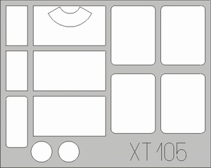 Eduard Express 1/35 scale ZiS-5 mask for Allan - XT105 - 第 1/1 張圖片