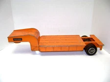 Smith Miller Metal Fruehauf Low Boy Semi Trailer  For GMC Tractor