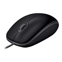 Logitech B110 Silent USB Maus Kabelgebunden 1000 DPI Schwarz 910-005508