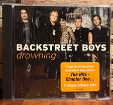 Backstreet Boys Drowning 4-track Promo CD Single NM Disc