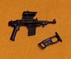 vintage G.I. GI JOE gijoe CRAZYLEGS WEAPONS PARTS LOT #2 gun + stock FREE SHIP