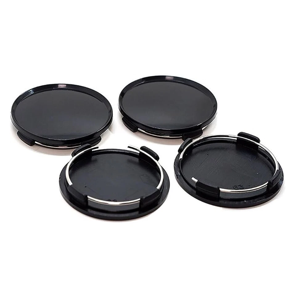 4PCS 63mm OZ Dia Car Wheel Tyre Center Hub Caps Cover Rust resistant Plastic - Imagem 2 de 4
