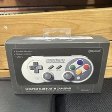 8BITDO SF30 PRO BLUETOOTH GAMEPAD DISCONTINUED RARE - OPEN BOX