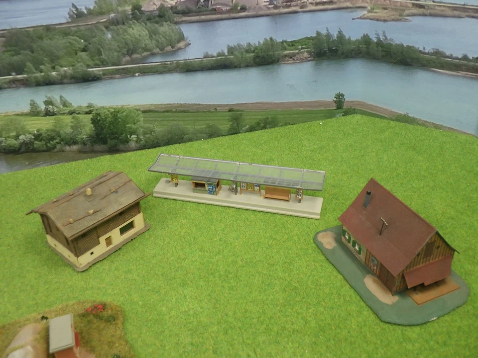 Faller etc N Konvolut vers. Gebäude (VW) D1781 - Bild 4 von 4