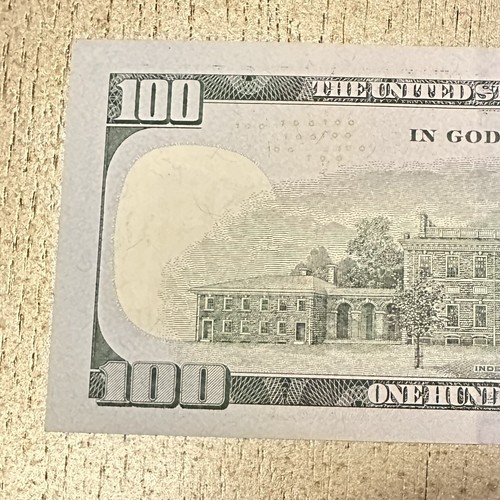 $100 Dollar Bill 2009 -A Series RARE & Very FANCY Five-0's UNCirculated - Picture 7 of 9