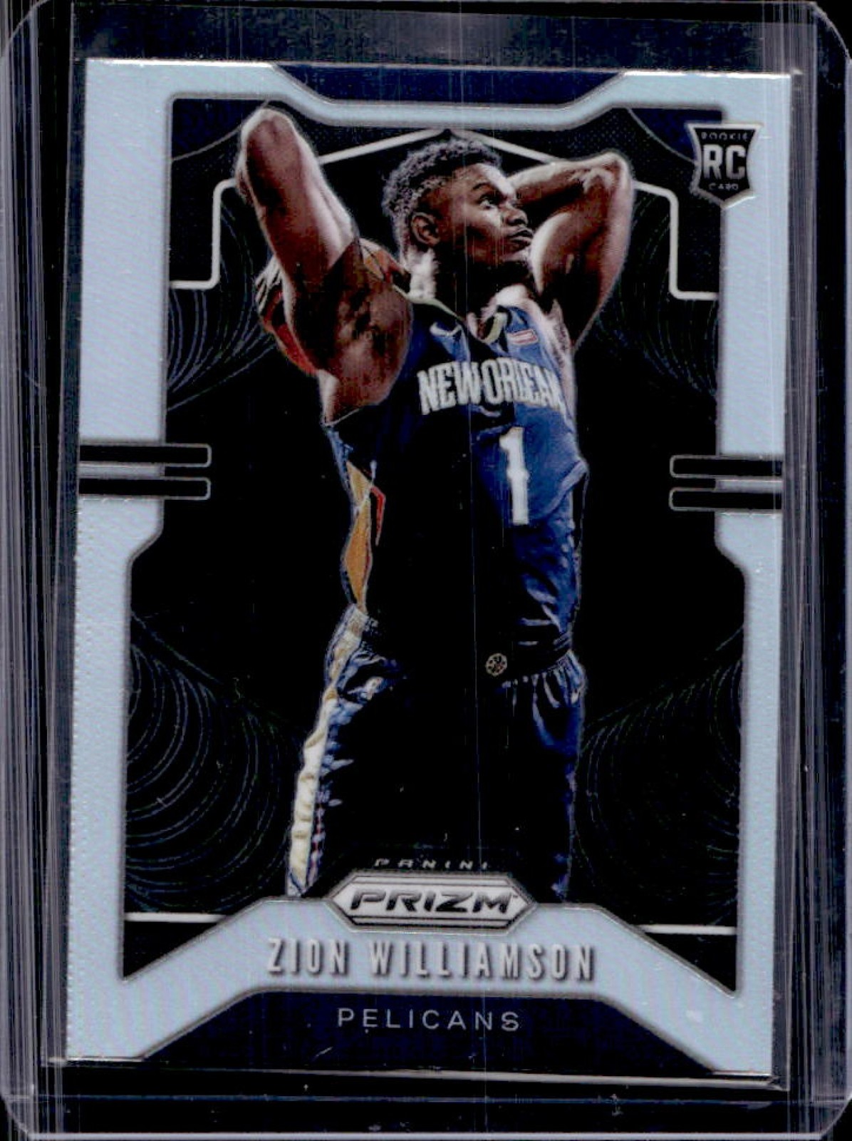 2019-20 Prizm Zion Williamson RC Prizm Silver #248 Pelicans