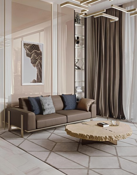 Dreisitzer Couch Polster Couchen Sofas Italienische Wohnzimmer MöBel Bizzotto-image