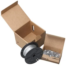 B-LINE BY EATON BKP20125 Wire Rope Hanging Kit,For FLUOR Fixtures 4RHY7