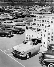 Photograph 22,000,000th Chevy 1949 Model Year Press Release 1949 8x10