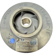 Flowserve Ingersoll Dresser Pump Impeller 983108-10 9” Diameter Brass