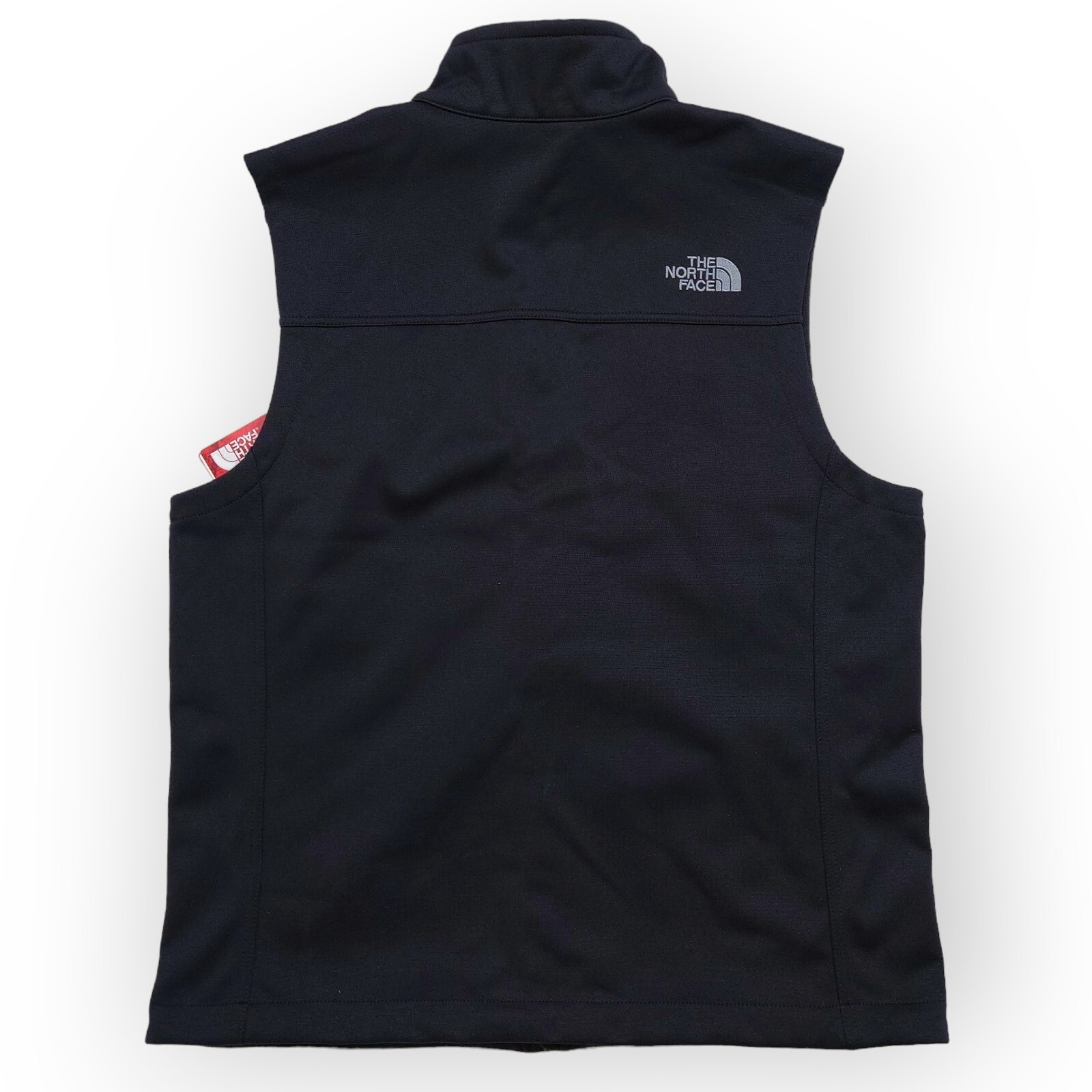 NWT The North Face Ridgewall Soft Shell Vest Zip Veracity Logo Black