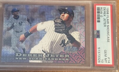 シングルカード 1997 Flair Showcase Row 0 Derek Jeter 1997 Flair Showcase - Derek Jeter #2 Row 0 for sale online