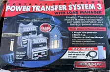 Generac Portable Generator Power Transfer System With Load Manager Model 1403