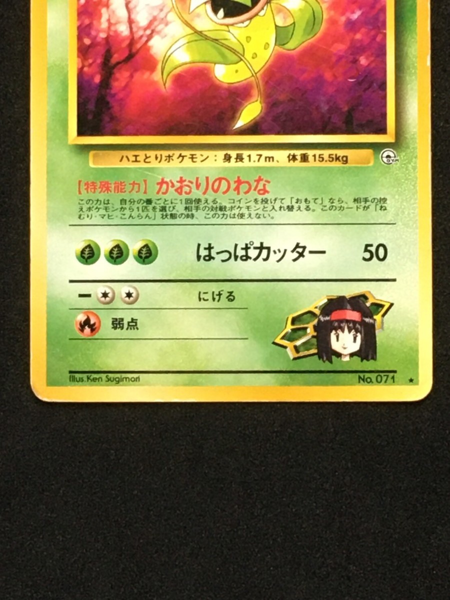 erikaページ Erika's Victreebel No. 071 Pokemon Card Nintendo from Japan