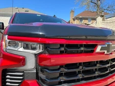 Bug Shield Hood Protector Tape On SMOKED Deflector FOR Chevy Tahoe 2007-2014