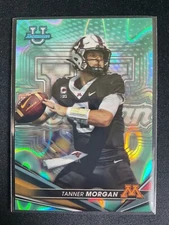 Tanner Morgan 2022 Bowman’s Best Aqua Lava Refractor RC Card #041/199