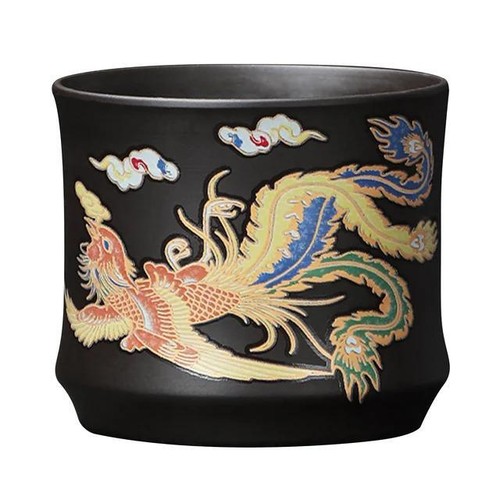 Tetera 135-350 ml arcilla multicolor hecha a mano dragón sólido fácil de llenar chino - Imagen 30 de 31