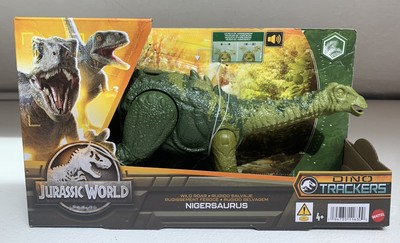 Jurassic World Dino Trackers Wild Roar Nigersaurus Action Figure