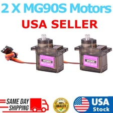 2 Pack MG90S Metal Gear Micro Servo for Boat Car Plane RC Helicopter Arduino