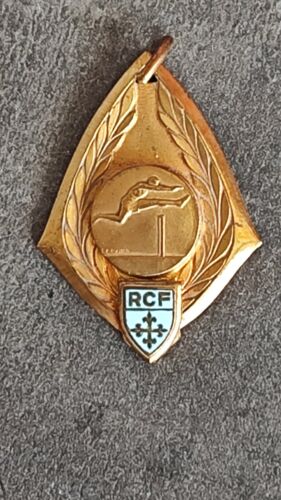 MEDAILLE FRANCE RCF ATHLÉTISME HAIES 1962 TBE - Picture 1 of 2