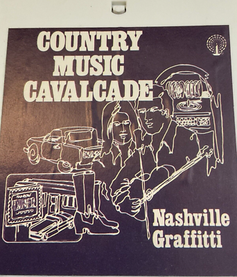 Vintage Country Music Cavalcade 8 Track Nashville Graffiti