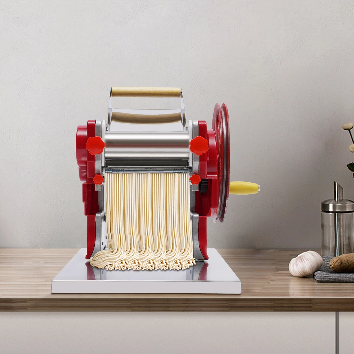 Commercial Pasta Maker Fresh Noodle Making Machine Manual Noodle