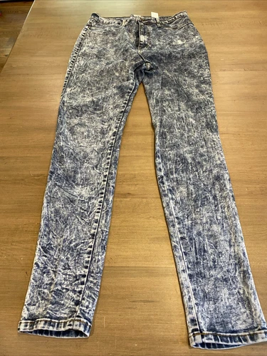 Vibrant  MIU Jeans Women’s Size 15 Made In USA Stonewash Skinny - Picture 1 of 8