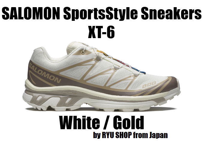 SALOMON SportsStyle Sneakers XT-6 L47737700 Vanilla Ice / Iron / Etherea