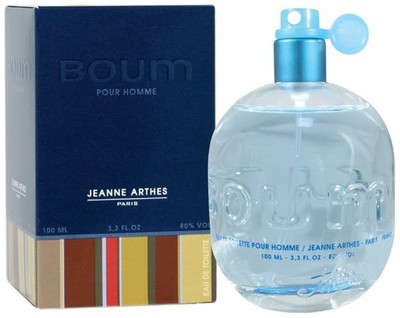 Boum for Men by Jeanne Arthes 3.3 oz 100 ml EDT Eau de Toilette