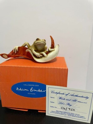 Adam Binder 動物　カエル【750個限定】 Adam Binder 動物 カエル【750個限定】 Harmony Kingdom Artist