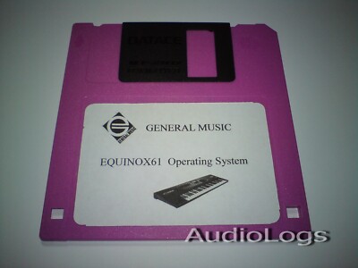 GEM EQUINOX 61 keys Operating system OS disk