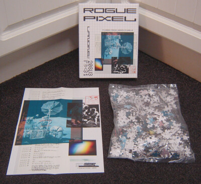 Rogue Pixel Mondlandung 1000-teiliges Puzzle NEU und VERSIEGELT