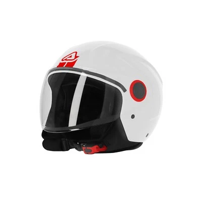 Casque Demi Moto Acerbis Jet Brezza E2206 Blanc Poli Taille Divers XS S M L XL - Photo 1/4
