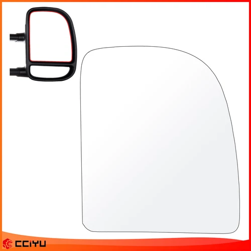 For 99-07 Ford F250 F350 F450 F550 Super Duty Tow Mirror Glass Passenger Side RH