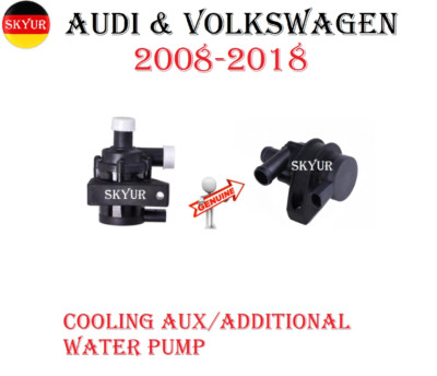 Coolant Auxiliary Additional Water Pump For 08-18 Continental Models Genuine