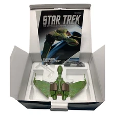 Klingon Bird of Prey  Eaglemoss XL version brand new in box with Magazin