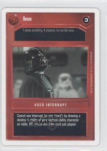 1995 Star Wars Customizable Card Game: Premiere Unlimited White Border Sense 0s5 | eBay
