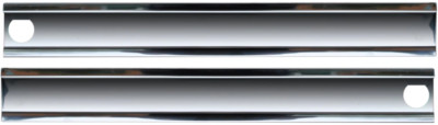 85-87 Chevy Truck LH & RH S.S. Center Grille Trim Moldings Dual Headlight Bezels