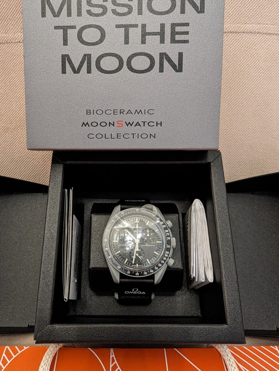 OMEGA x Swatch Speedmaster MoonSwatch Men's Black Watch